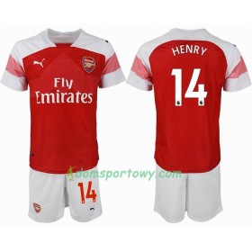 Koszulka Arsenal HENRY 14 Dziecięcy Domowe Koszulki Piłkarskie 2018-2019 Krótki Rękaw